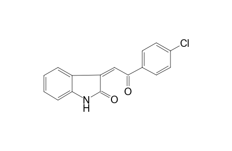(3Z)-3-[2-(4-Chlorophenyl)-2-oxoethylidene]-1,3-dihydro-2H-indol-2-one