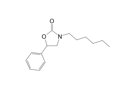 3-Hexyl-5-phenyloxazolidin-2-one