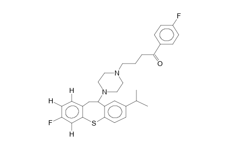1-(4-FLUOROPHENYL)-4-[4-(7-FLUORO-2-ISOPROPYL-10,11-DIHYDRODIBENZO[B,F]THIEPIN-11-YL)PIPERAZINE-1-YL]BUTAN-1-ONE