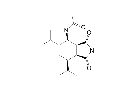 4N-ACETYLAMINO-5,7-DIISOPROPYL-CIS-3A,4,7,7A-TETRAHYDROISOINDOLE-1,3-DIONE