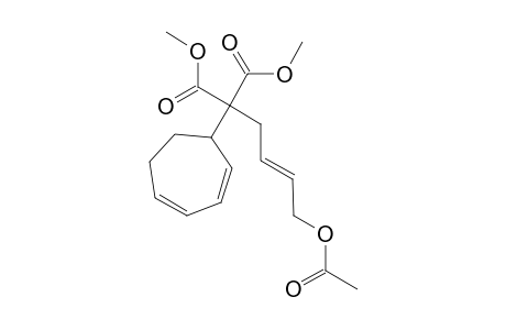 Dimethyl (2,4-cycloheptadienyl)((E)-4-acetoxy-2-butenyl)malonate