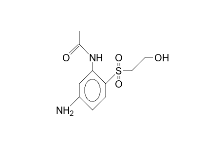 Acetamide, N-[5-amino-2-[(2-hydroxyethyl)sulfonyl]phenyl]-