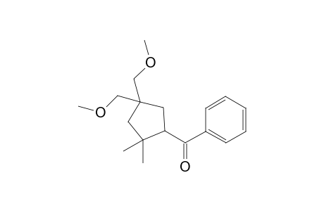 (4,4-Bis(methoxymethyl)-2,2-dimethylcyclopentyl)(phenyl)methanone