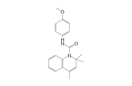 N-(4-methoxyphenyl)-2,2,4-trimethyl-1(2H)-quinolinecarboxamide