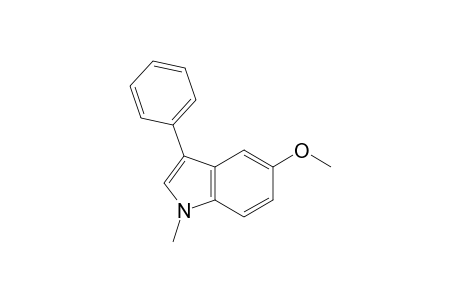 5-Methoxy-1-methyl-3-phenyl-1H-indole