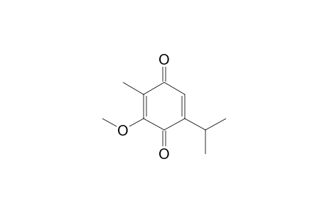 5-isopropyl-3-methoxy-2-methyl-p-benzoquinone