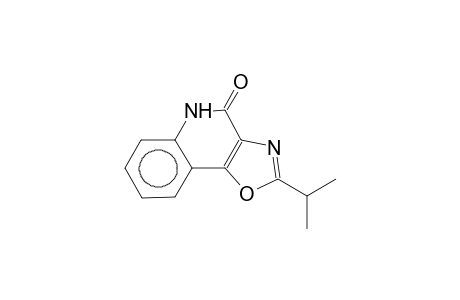 2-isopropyl-4,5-dihydrooxazolo[4,5-c]quinolin-4-one
