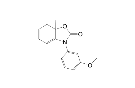 3-(3-Methoxyphenyl)-7a-methyl-7,7a-dihydrobenzo[d]oxazol-2(3H)-one