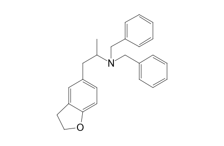 N,N-Dibenzyl-1-(2,3-dihydro-1-benzofuran-5-yl)propan-2-amine