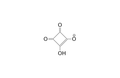 Squaric acid, anion
