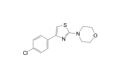 4-[4-(4-Chlorophenyl)-1,3-thiazol-2-yl]morpholine