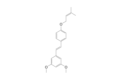 3,5-DIMETHOXY-4'-O-PRENIL-TRANS-STILBENE