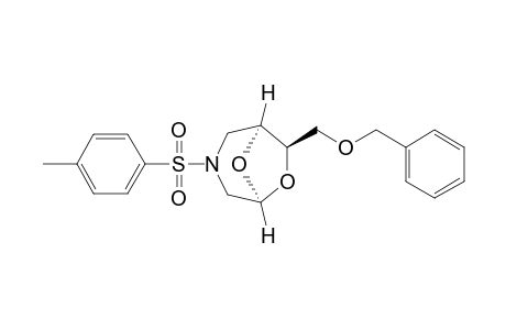 (1S,5S,7R)-7-Benzyloxymethyl-3-(toluene-4-sulfonyl)-6,8-dioxa-3-azabicyclo[3.2.1]octane