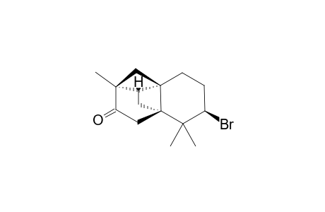 APLYDACTONE;(1R,3S,6S,8R,11S)-8-BROMO-3,7,7-TRIMETHYL-TETRACYCLO-[4.4.2.0-(1,6).0-(3,11)]-DODECAN-4-ONE