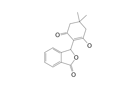3-(2-HYDROXY-4,4-DIMETHYL-6-OXOCYCLOHEXEN-1-YL)-ISOBENZOFURAN-1(3H)-ONE