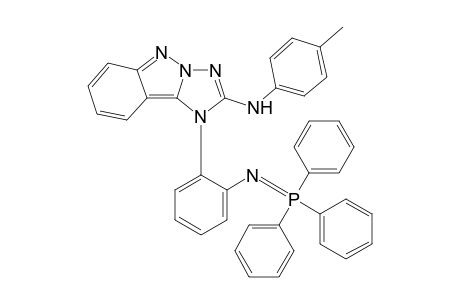 2-(4-Methylphenylamino)-1-[(o-(triphenylphosphanyl)imino)phenyl]indazolo[3,2-e][1,2,4]triazole