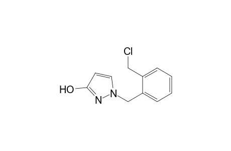 1-[2-(chloromethyl)benzyl]-3-pyrazolin-3-one
