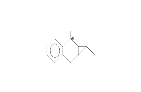 2,7-Dimethyl-3,4-benzo-bicyclo(4.1.0)hept-1-yl cation