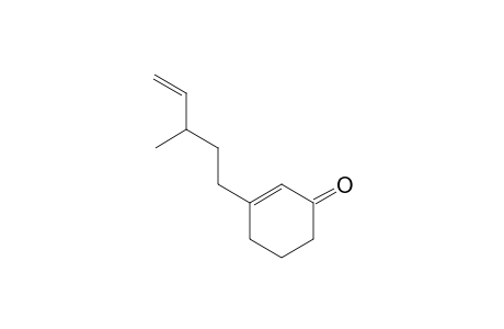 3-(3-Methylpent-4-en-1-yl)cyclohex-2-en-1-one