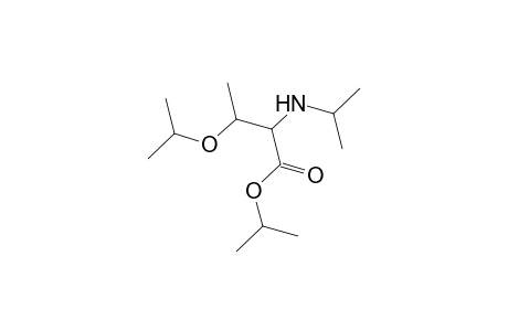 l-Threonine, N,O-bis(1-methylethyl)-, 1-methylethyl ester