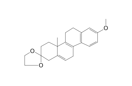 3,3-Ethylenedioxy-17-methoxy-D-homo-18-norandrosta-5,8,13,15,17-pentaene