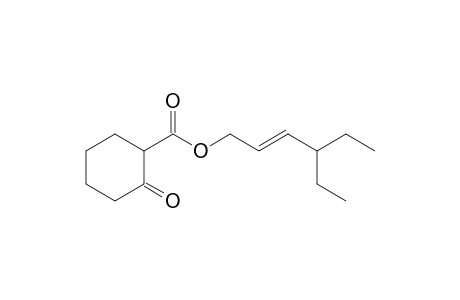2-[( 4'-Ethyl-2'-hexenyl)oxycarbonyl]cyclohexanone
