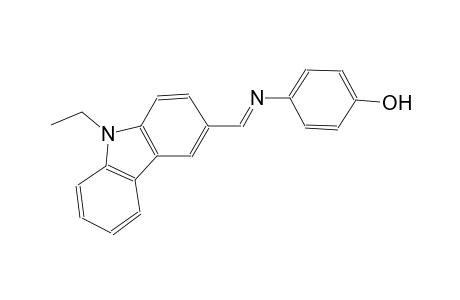 phenol, 4-[[(E)-(9-ethyl-9H-carbazol-3-yl)methylidene]amino]-