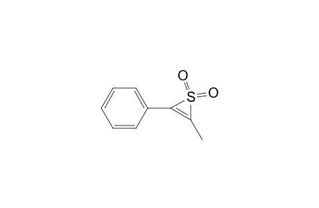 2-Methyl-3-phenyl-thiirene 1,1-dioxide