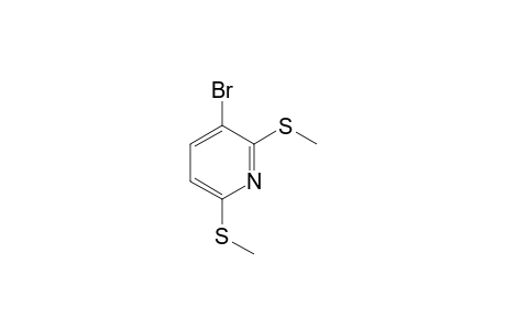 3-Bromo-2,6-bis(methylsulfanyl)pyridine