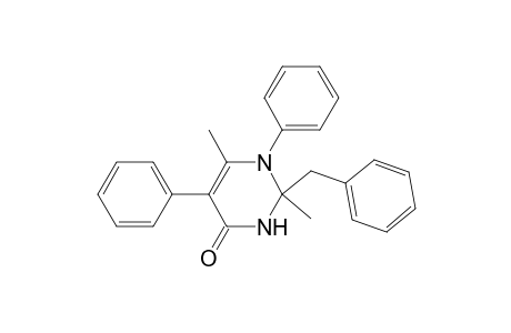 2,4-Dimethyl-3,5-diphenyl-2-(phenylmethyl)-1H-pyrimidin-6-one