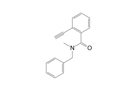 N-Benzyl-2-ethynyl-N-methylbenzamide