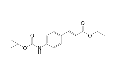 (E)-3-[4-(tert-butoxycarbonylamino)phenyl]acrylic acid ethyl ester