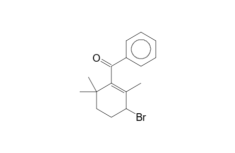 (3-Bromo-2,6,6-trimethyl-cyclohex-1-enyl)-phenyl-methanone
