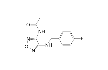 Acetamide, N-[4-(4-fluorobenzylamino)-1,2,5-oxadiazol-3-yl]-