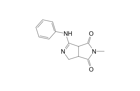 6-Anilino-3-methyl-3,7-diazabicyclo[3.3.0]oct-6-ene-2,4-dione