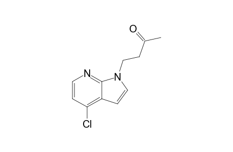 4-(4-Chloranylpyrrolo[2,3-b]pyridin-1-yl)butan-2-one