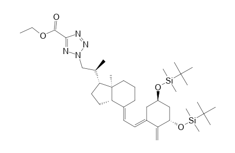 Ethyl 2-{(S)-2-[(1R,3aS,7aR,E)-4-((E)-2-{(3S,5R)-3,5-Bis[(tertbutyldimethylsilyl)oxy]-2-methylenecyclohexylidene}ethylidene)-7a-methyloctahydro-1H-inden-1-yl]propyl}-2H-tetrazole-5-carboxylate