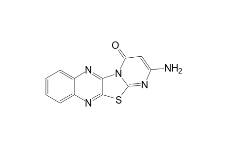 2-Aminopyrimido[2',1':2,3]thiazolo[4,5-b]quinoxaline-4-one