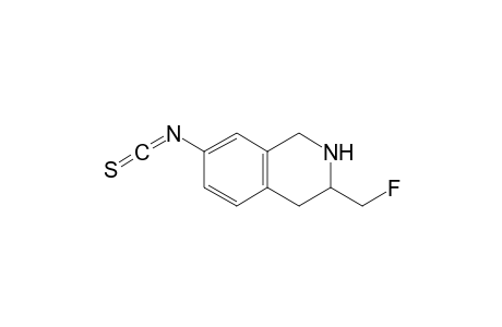 3-(fluoranylmethyl)-7-isothiocyanato-1,2,3,4-tetrahydroisoquinoline