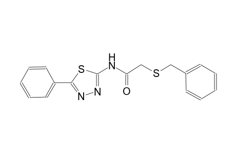 2-(benzylsulfanyl)-N-(5-phenyl-1,3,4-thiadiazol-2-yl)acetamide