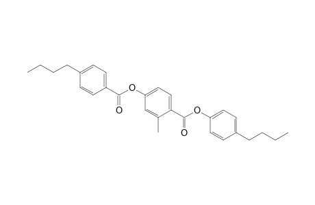 4,2-cresotic acid, p-butylphenyl ester, p-butylbenzoate