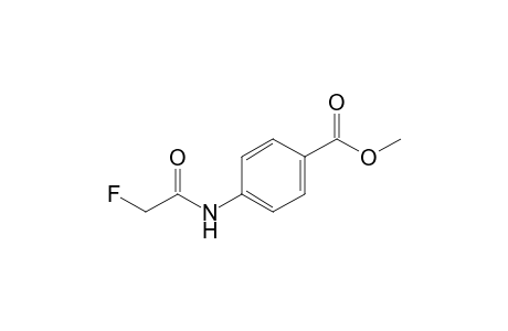 N-4-carbomethoxyphenyl fluoro-acetamide
