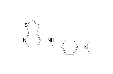 Dimethyl-[4-[(thieno[2,3-b]pyridin-4-ylamino)methyl]phenyl]amine