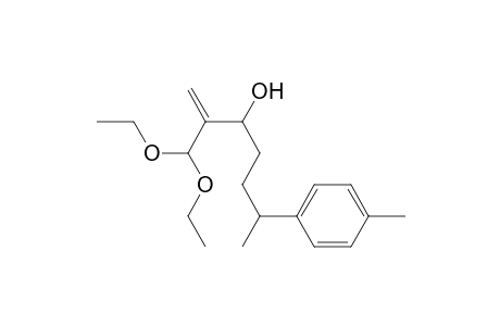 Benzenebutanol, .alpha.-[1-(diethoxymethyl)ethenyl]-.delta.,4-dimethyl-