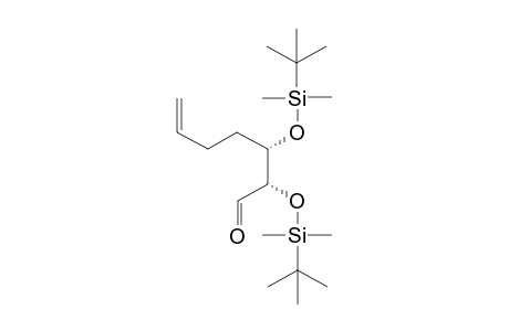 (2S,3S)-2,3-bis[(1',1'-Dimethylethyl)dimethylsilyl)oxy]-6-heptenal
