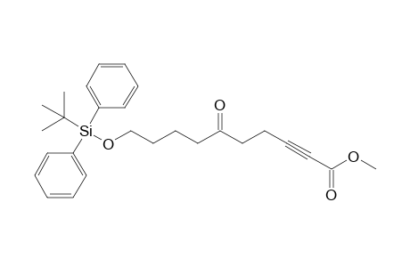 Methyl 10-(tert-Butyldiphenylsilyloxy)-6-oxo-2-decynoate