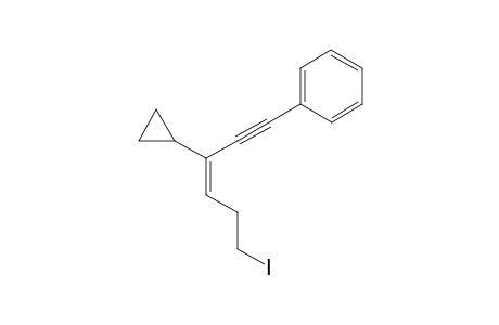 (Z)-(3-Cyclopropyl-6-iodohex-3-en-1-yn-1-yl)benzene