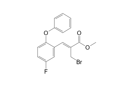 (Z)-2-Bromomethyl-3-(5-fluoro-2-phenoxy-phenyl)-acrylic acid methyl ester