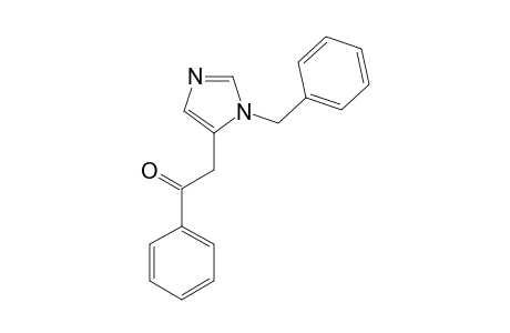 1-BENZYL-5-[(2-OXO-2-PHENYL)-ETHYL]-IMIDAZOLE