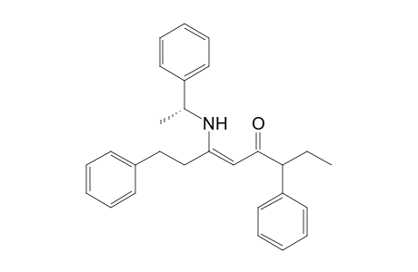 (Z)-3,8-diphenyl-6-[[(1R)-1-phenylethyl]amino]-5-octen-4-one
